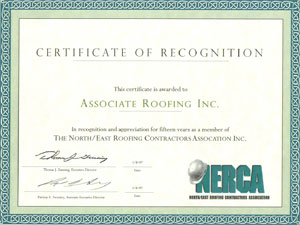 Associate Roofing Certification